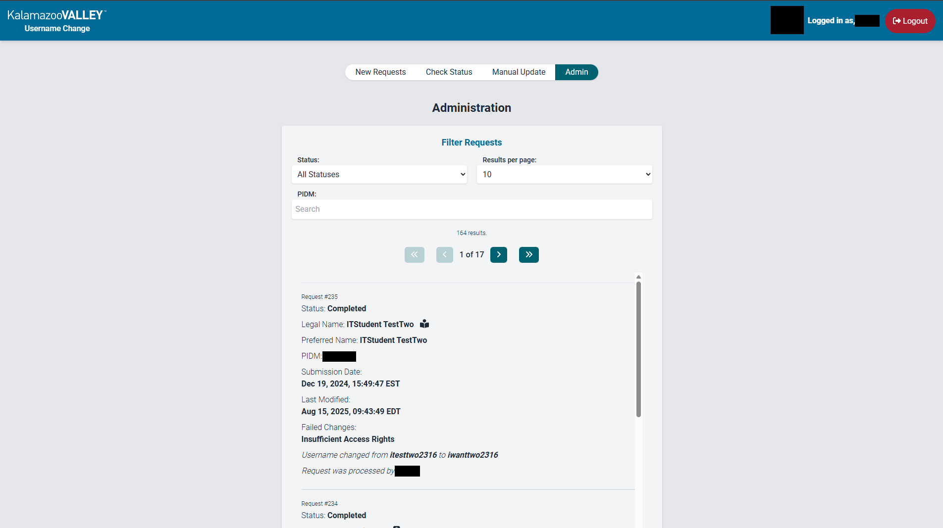 Username Changer screenshot